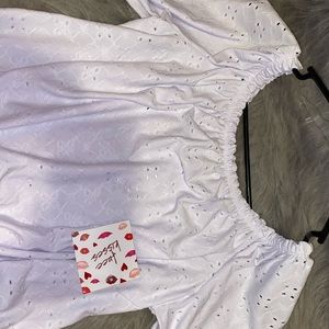 Off the shoulder top